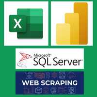 Korepetycje informatyka/Excel/PowerBI/Query/SQL/WEB SCRABING/Dashboard