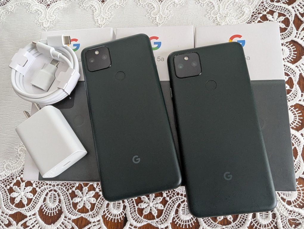 ІДЕАЛ Google Pixel 5a5G Mostly Black 6-128Gb/NFC/2-Sim/Комплект