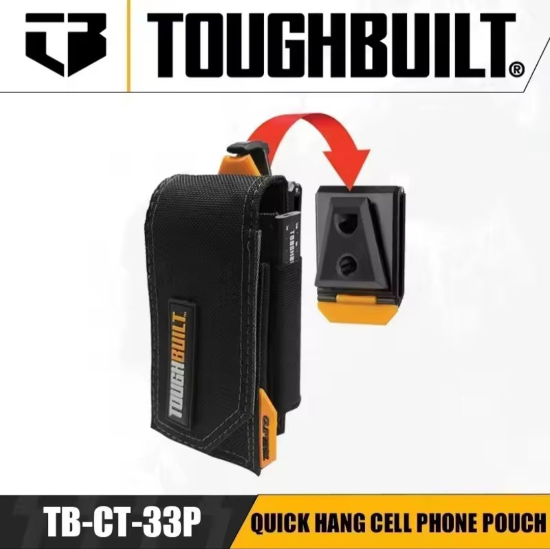 Поясна сумка чехол для телефона Toughbuilt TB-CT-33P

Toughbuilt TB-CT
