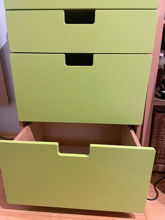 Głęboka komoda z frontami IKEA