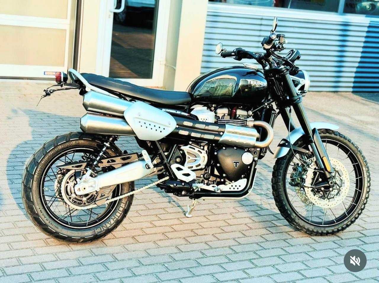 Мотоцикл Triumph Scrambler 1200сс 2019 рік 1836 км
