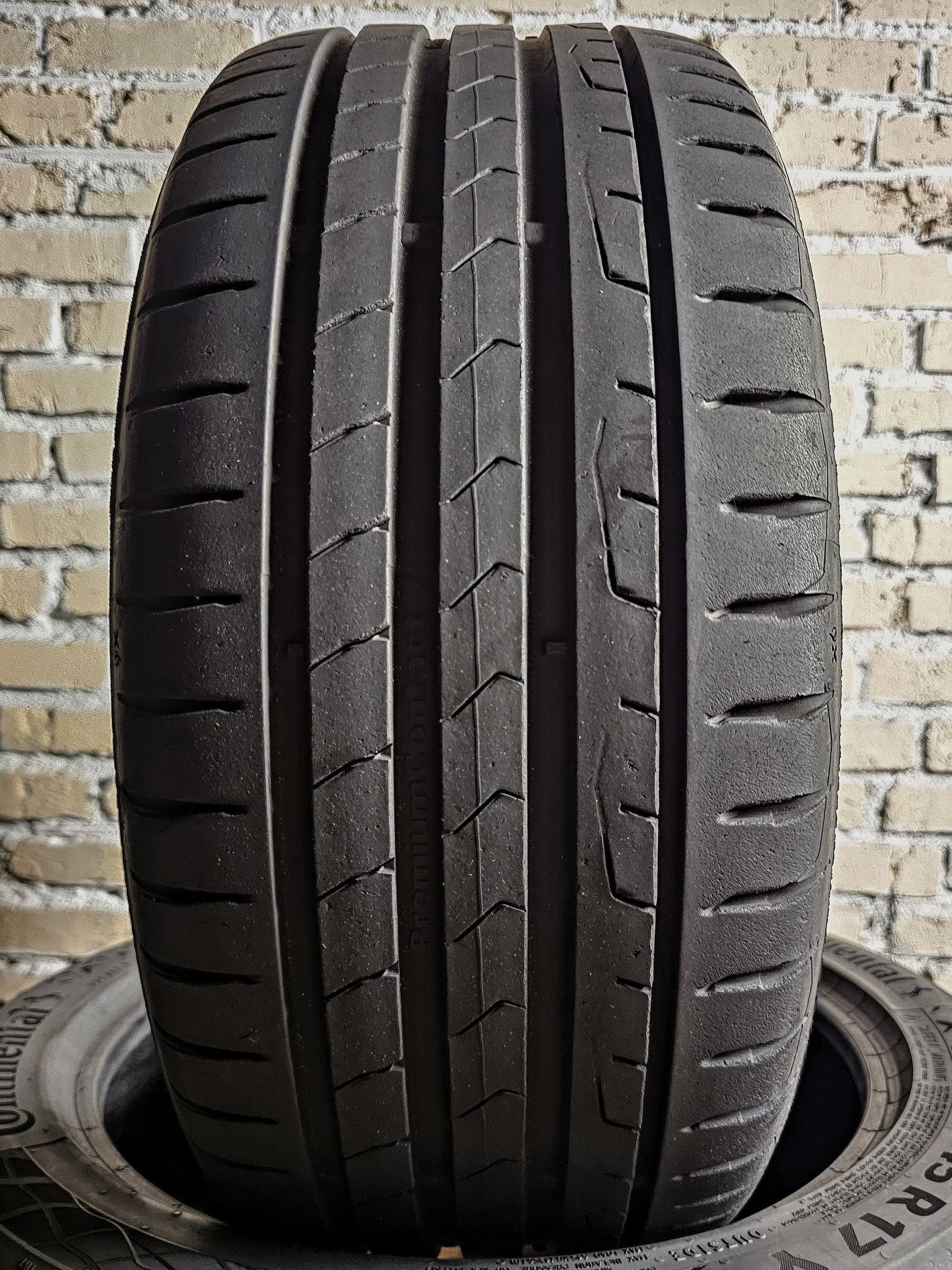 Пара 225/45r17 Continental | 2023 | 7mm | Portugal | Преміум шини