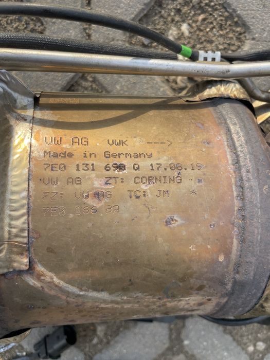 VW T6 katalizator DPF 2.0 tdi cxh 7e0 166 BA