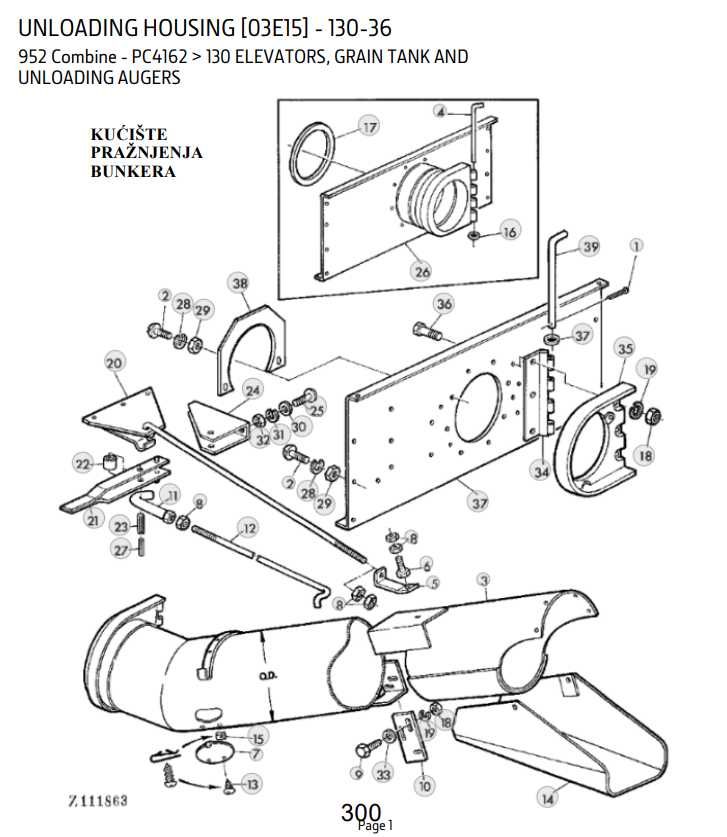 Katalog części John Deere 952