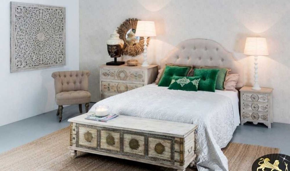 skrzynia kufer szafka indyjska boho 145×40×45cm