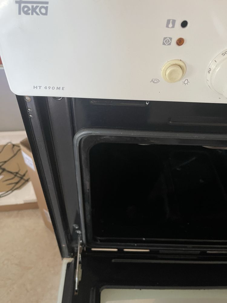 Forno e placa gas natural teka