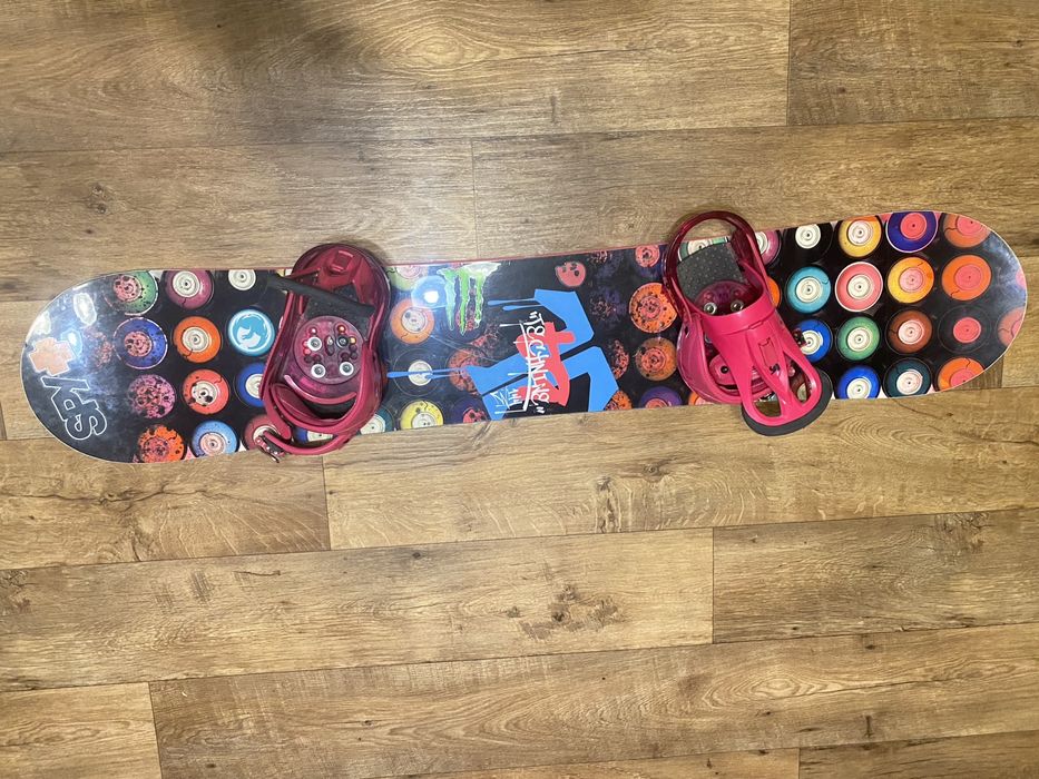 Сноуборд TECHNINE 144 , крепления burton citizen , ботинки DC