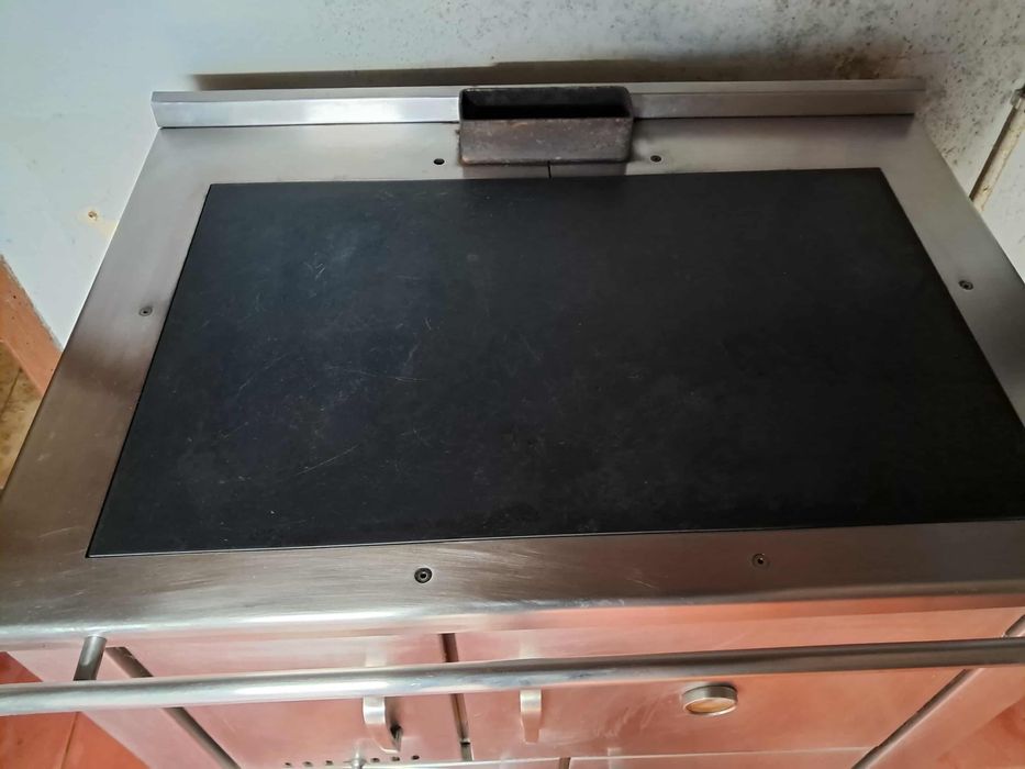 Fogao a lenha aco inox