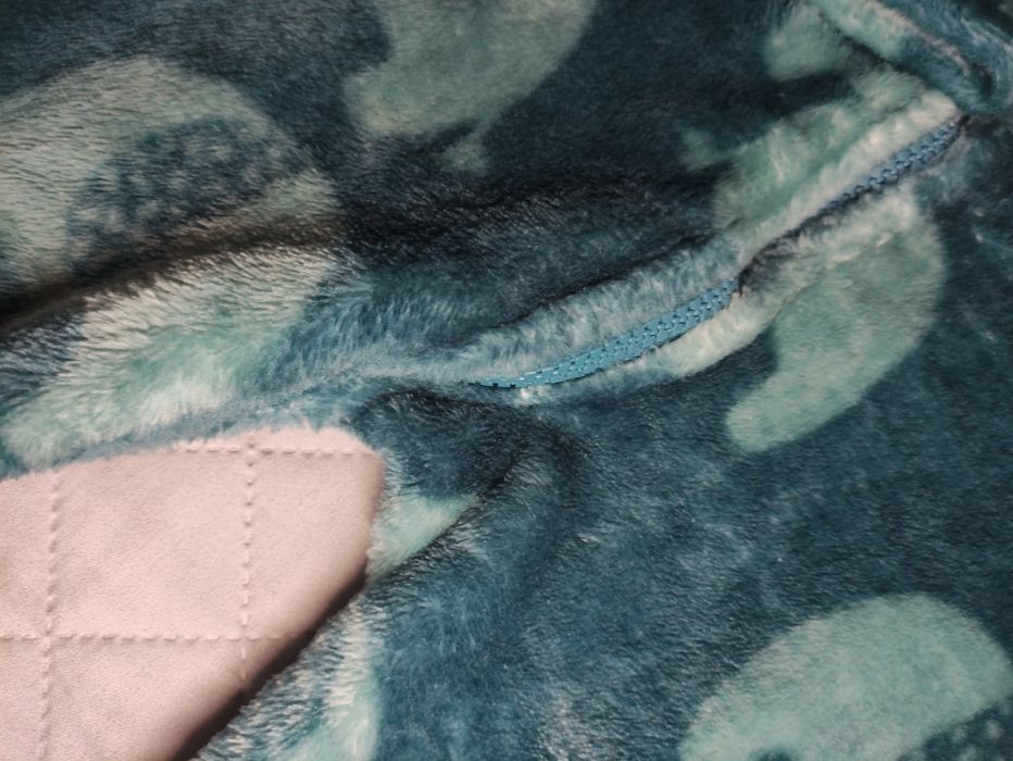 Теплий махровий чоловічок, піжама, комбінезон Next 9-12 міс 80 см