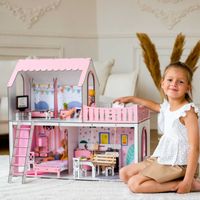Волшебный Кукольный домик Барби NestWood Ляльковий будиночок Мебель