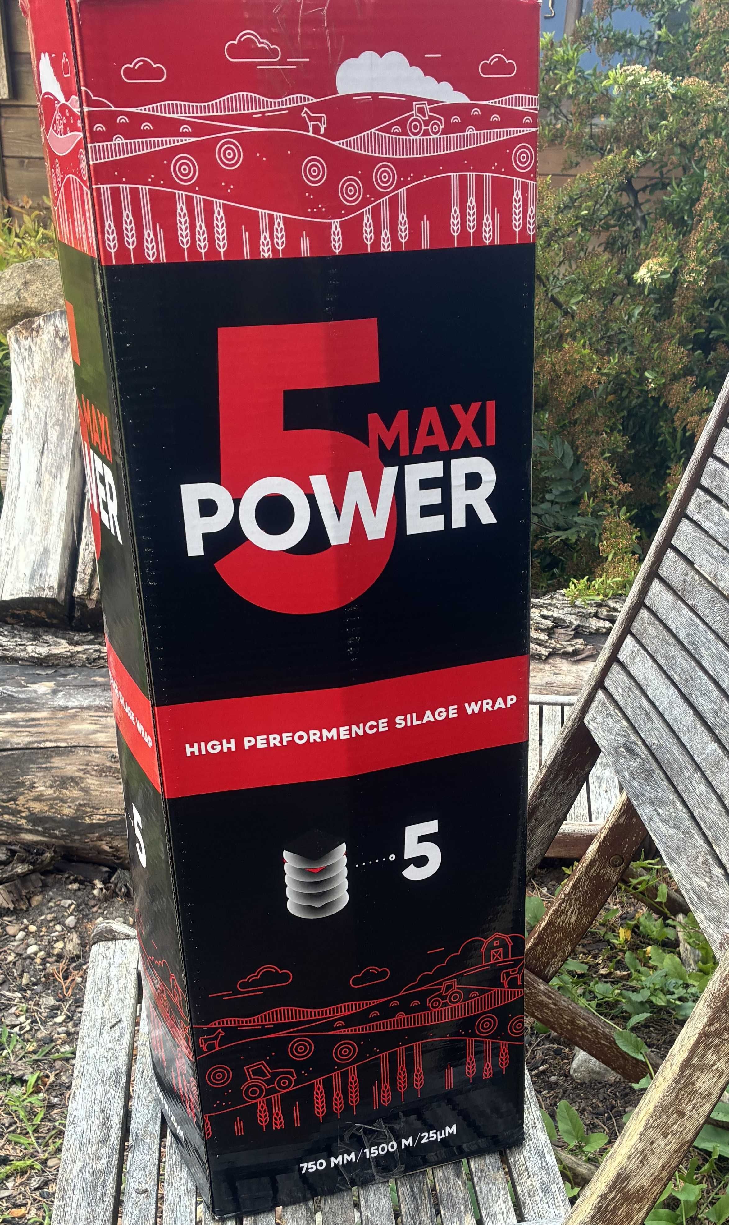 Maxipower 750 folia do owijania bel, do owijarek (LDPE)