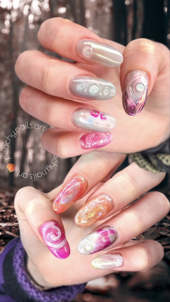 Manicure hybrydowy, przedłużanie, dowolny design / манікюр нарощування
