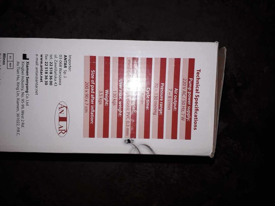 Materac Odleżynowy Tanio 7 dyszek