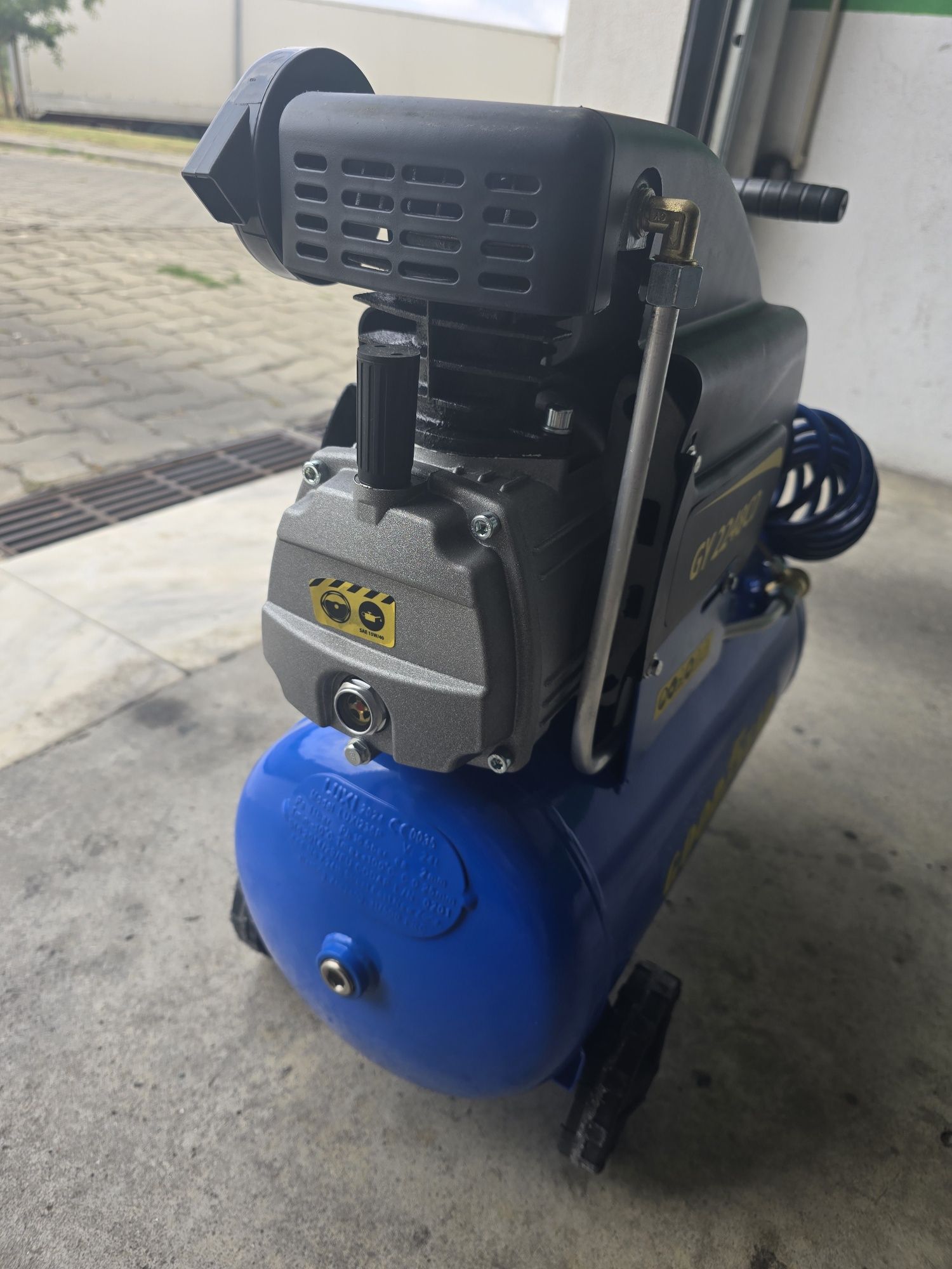 Compressor Óleo 24L 2HP Goodyear