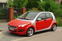 Smart Forfour Smart Forfour 1.3 95KM, Passion, 146 tys. km, 2005 rok