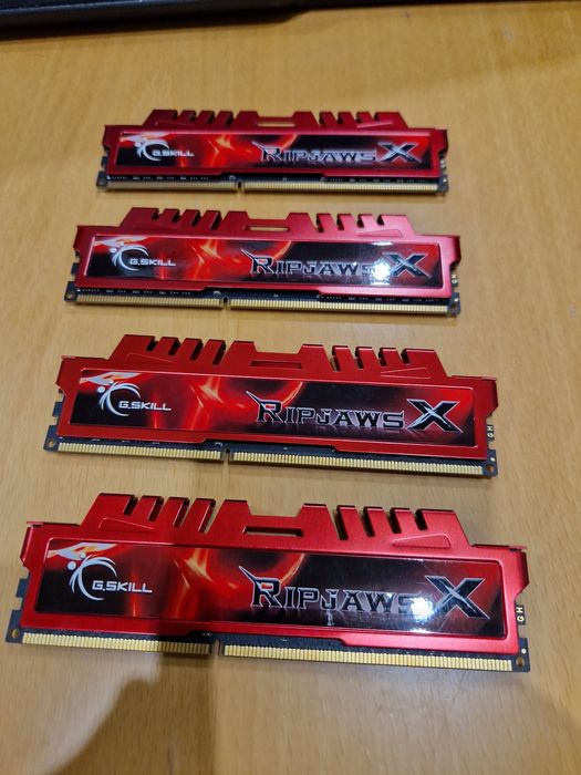 Gskill RipjawsX 32gb 1866 ddr3 (4*8gb) ТОПОВА Память для ПК