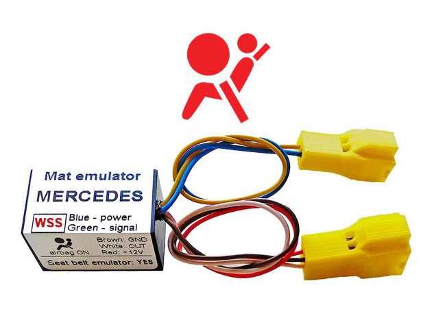 Emulador Esteira AirBag +Cinto Mercedes WSS GLA CLA (+2015) (NOVO)