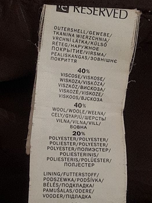 Wełniana Reserved j.nowa