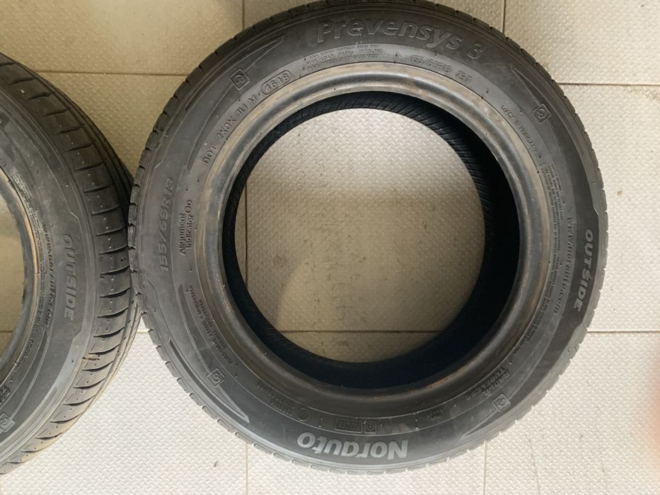 2 pneus norauto 155/65r13