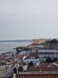 T1+1 duplex mobilado em Alfama