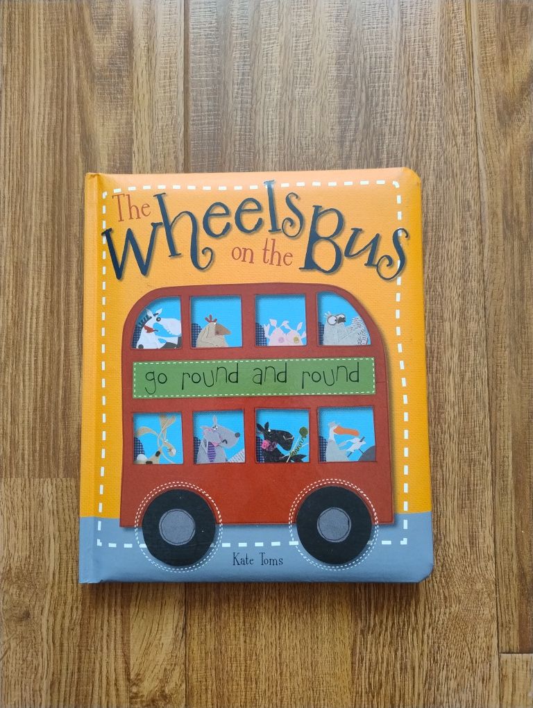 Книга англійThe wheels on the bus. Книга англійською для найменших.