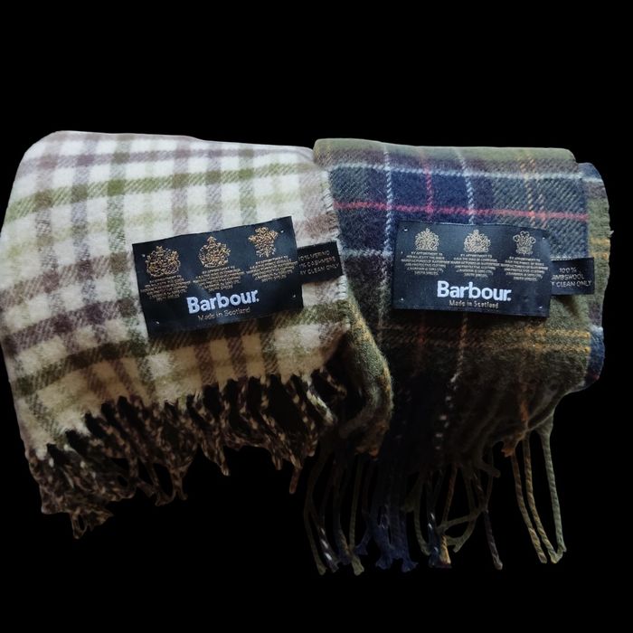 Шарфы barbour кашемир, шерсть
