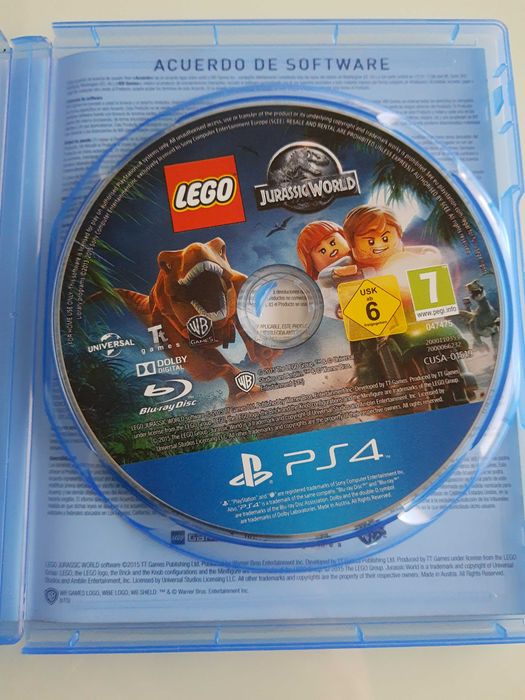 Lego Jurassic World PS4