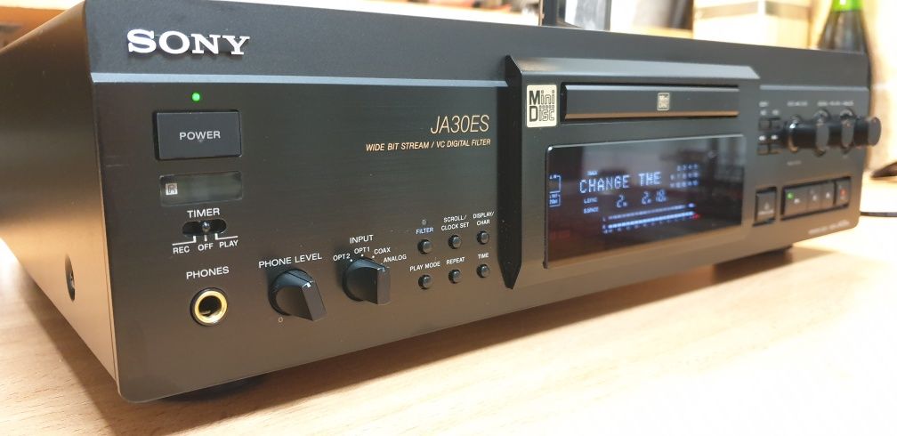 SONY MDS-JA30ES Minidisc Deck