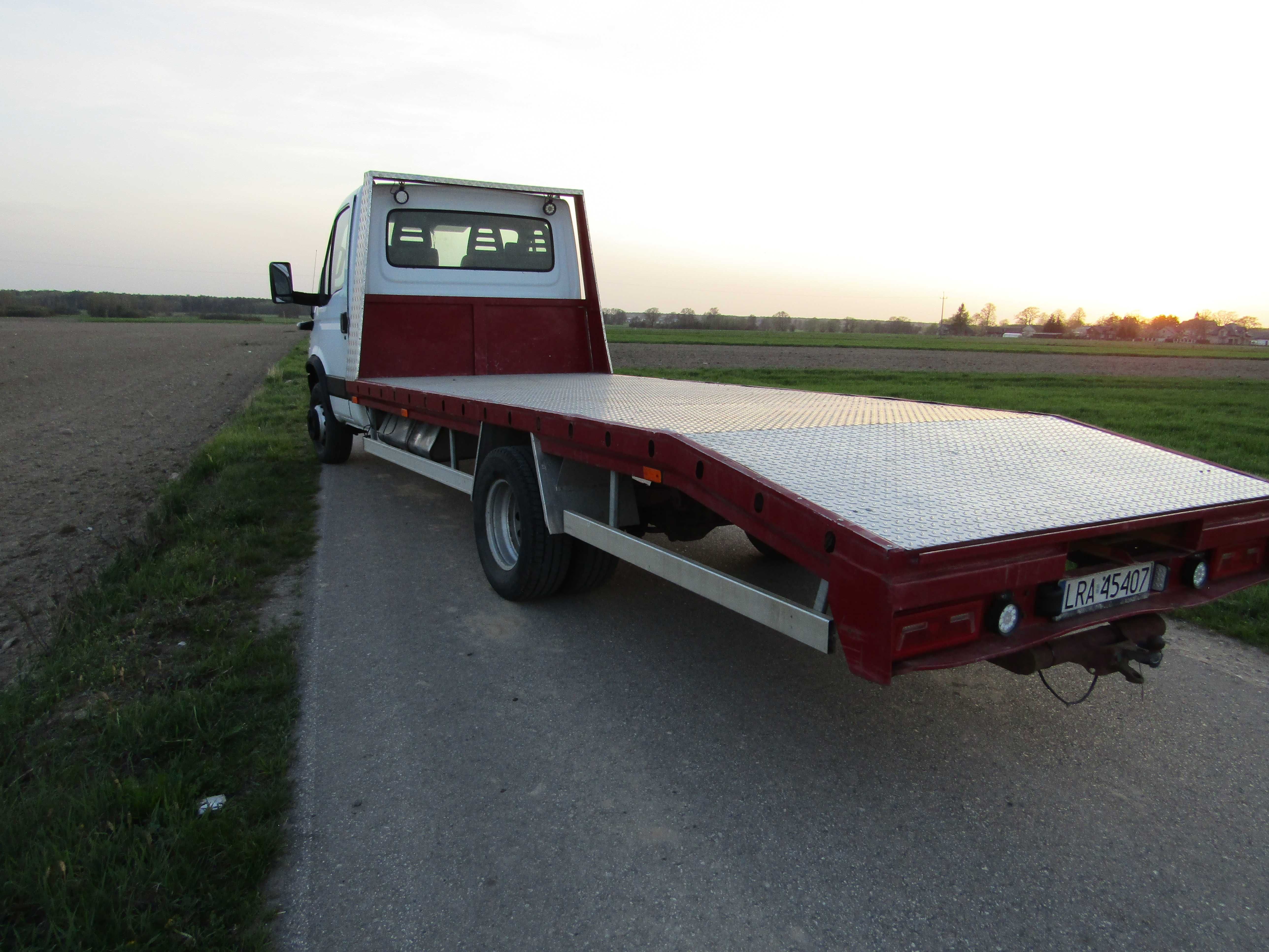 iveco daily3.0 60 - 65 laweta najazd dmc 3,5t