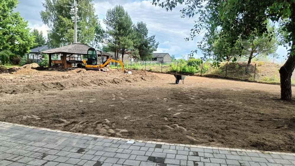 Usługi minikoparka, roboty ziemne