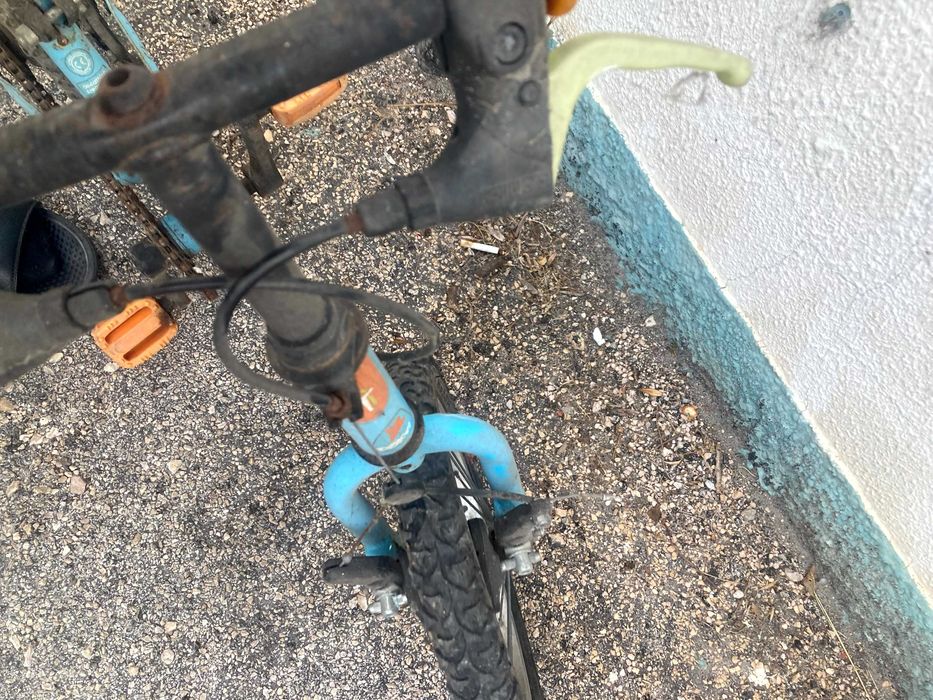Bicicleta juvenil para peças