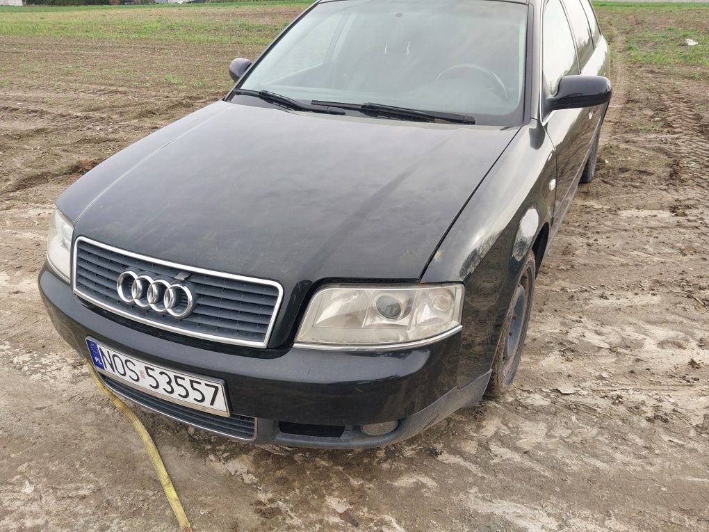 Części audi a6 c5 2.4 v6 silnik zderzak maska drzwi klapa ly9b błotnik