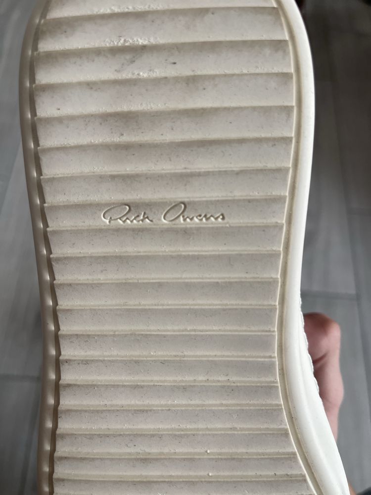 rick owens ramones jumbo lace