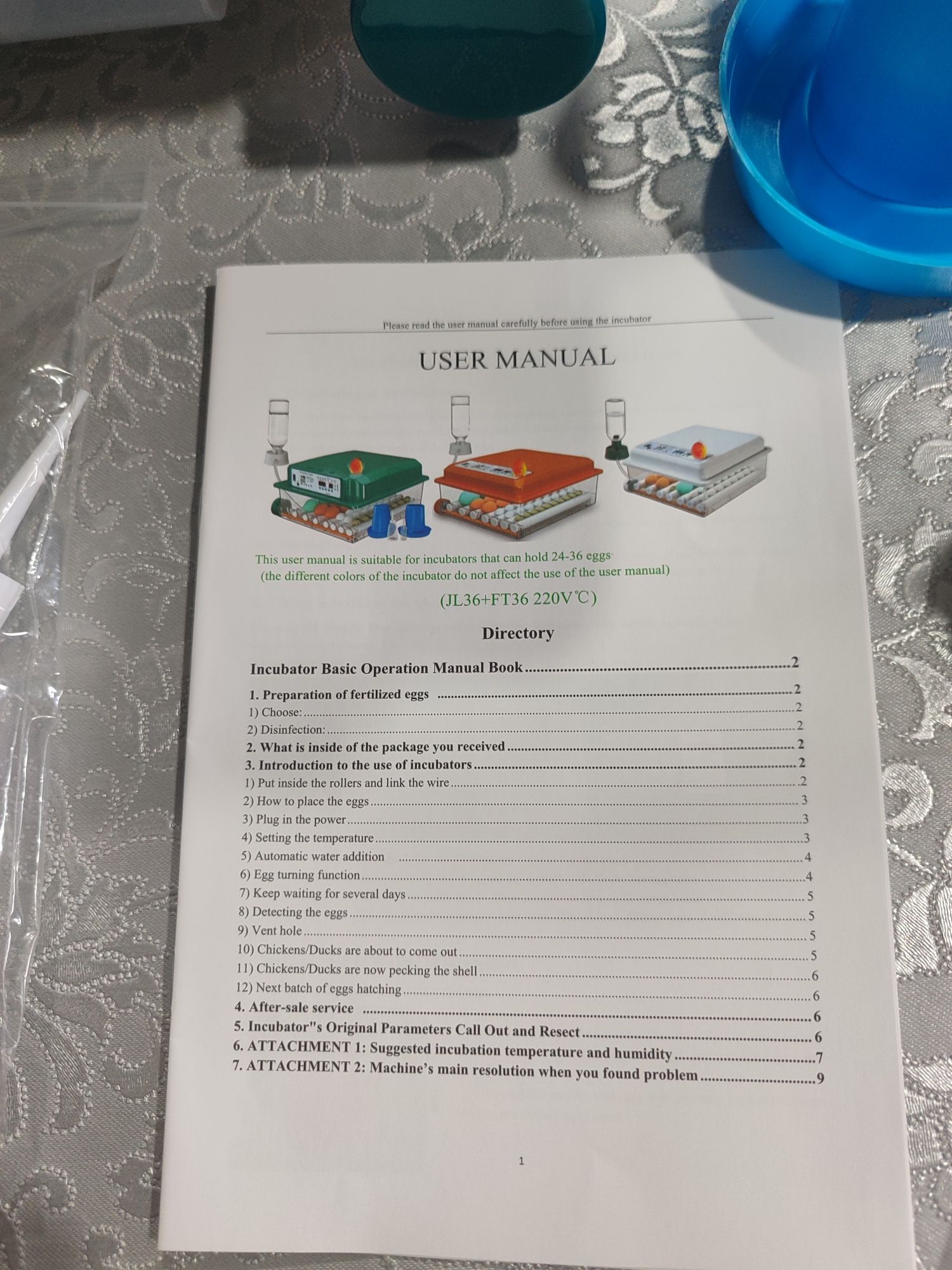 Chocadeira incubadora