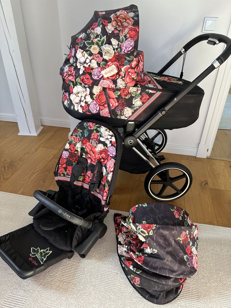 Cybex Priam Blossom 2w1 wózek premium wersja lux