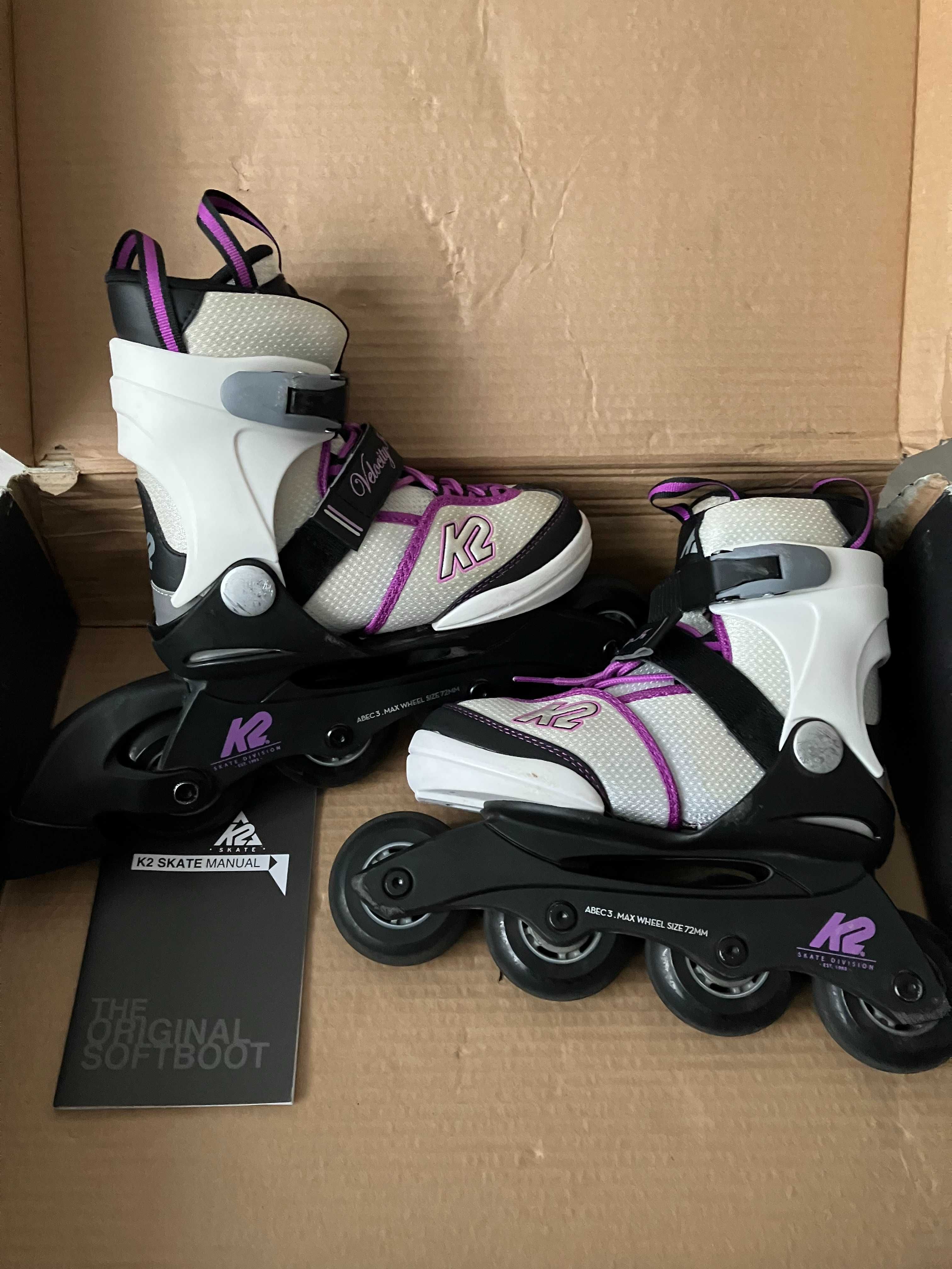 Rolki K2 Velocity Jr Girl r. 29 - 34