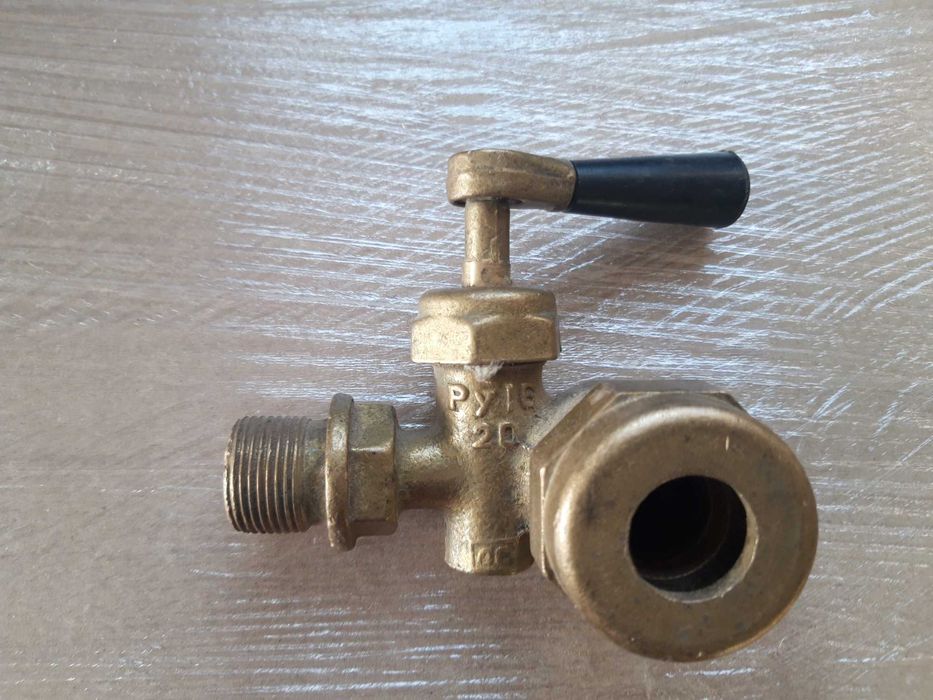 Кран латунний 20Ру -10