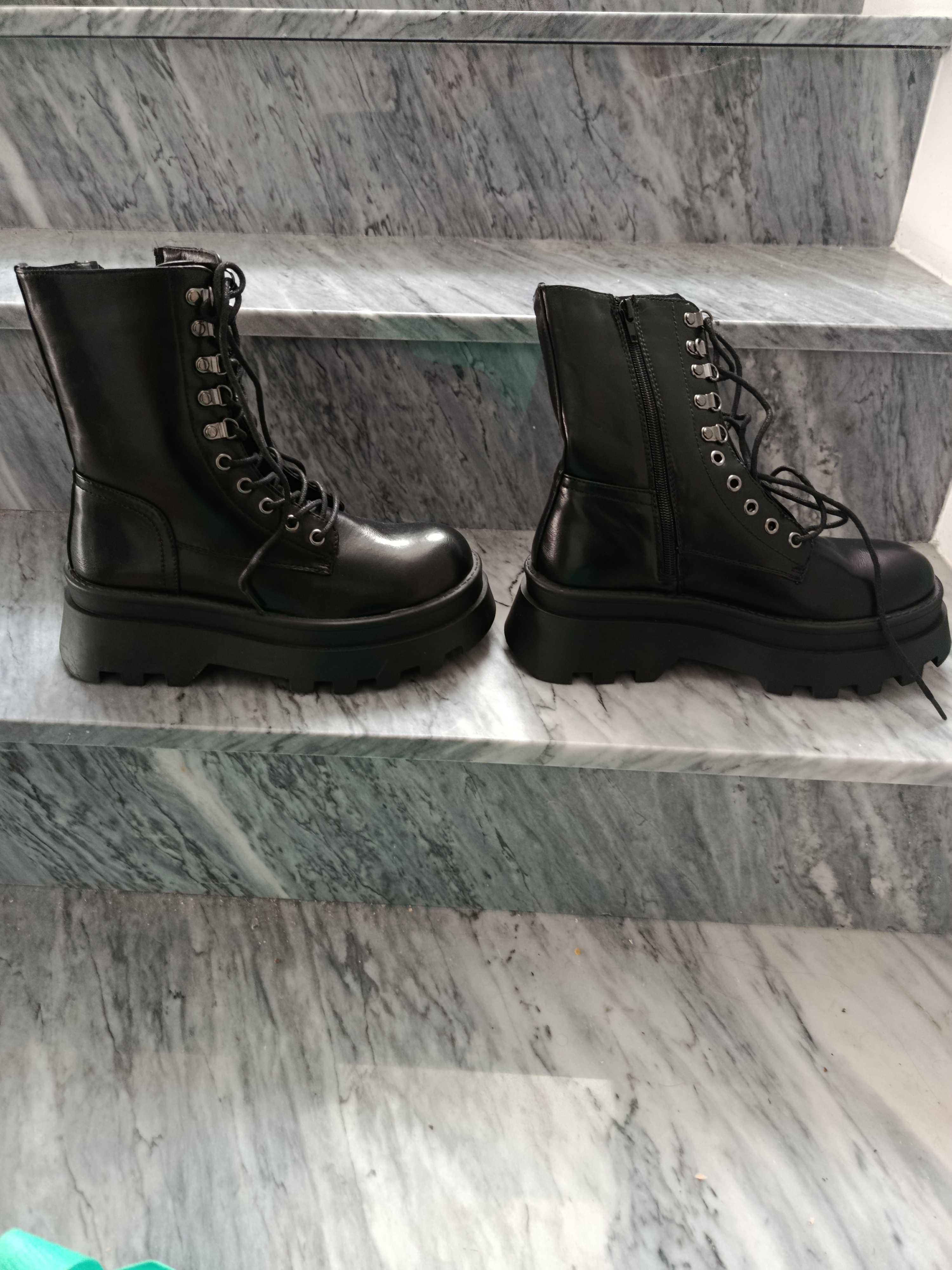 Botas altas mulher