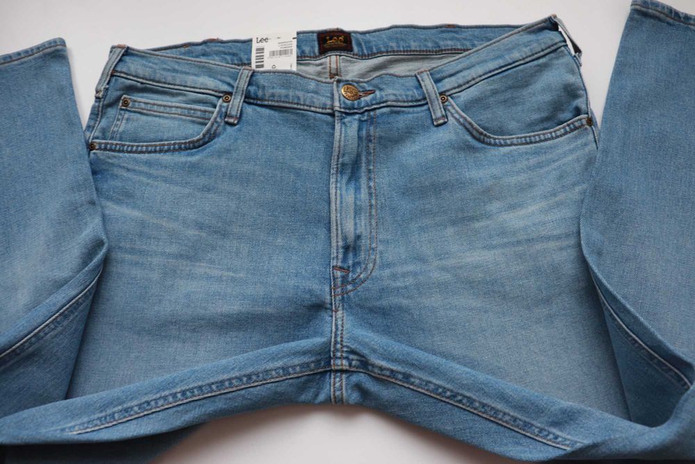 LEE DAREN ZIP FLY W38 L30 męskie spodnie jeansy regular nowe okazja