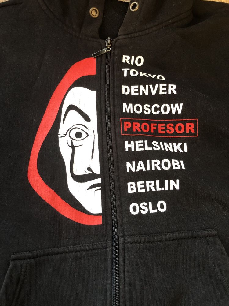 Bluza rozpinana Dom z papieru, el casa de papel, 164