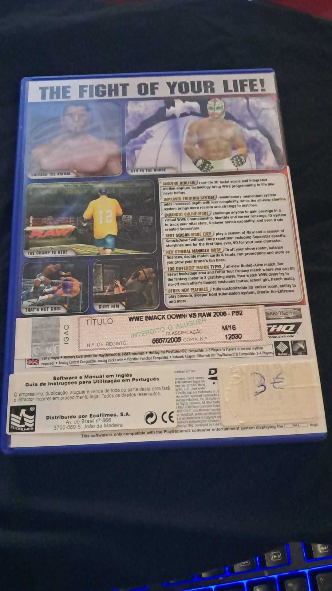 Smack Down VS Raw 2006(PS2)