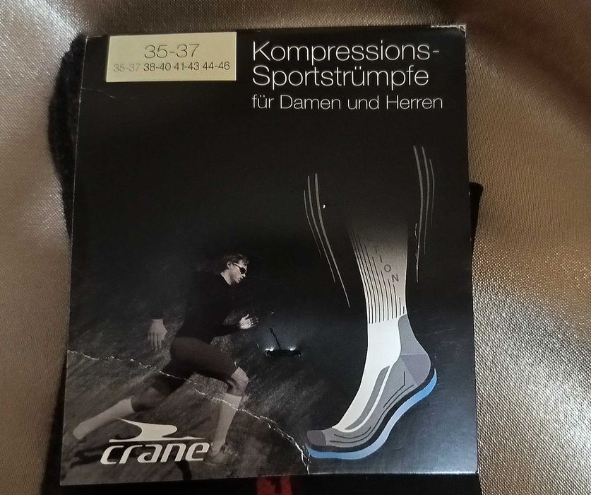 Гольфи Crane компресійні чоловічі спортивні шкарпетки