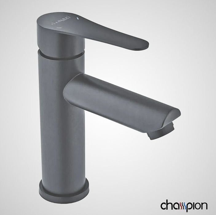 Змішувач, кран для умивальника нержавійка CHAMPION SAP-001-A CHROME