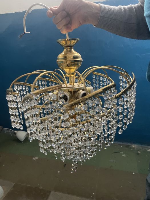 Комплект Люстра + бра