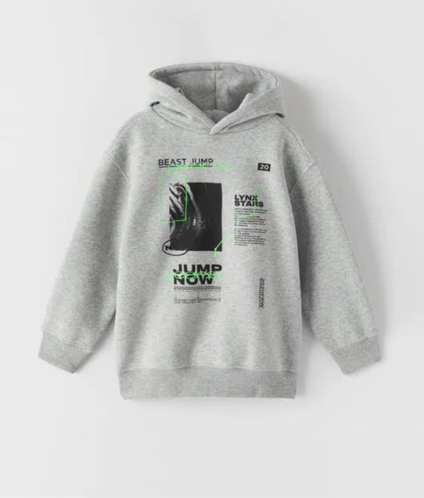 Худи, толстовка  Zara на рост 128