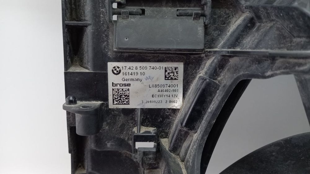 Вентилятор диффузор BMW F10 F11 2012 17428509740