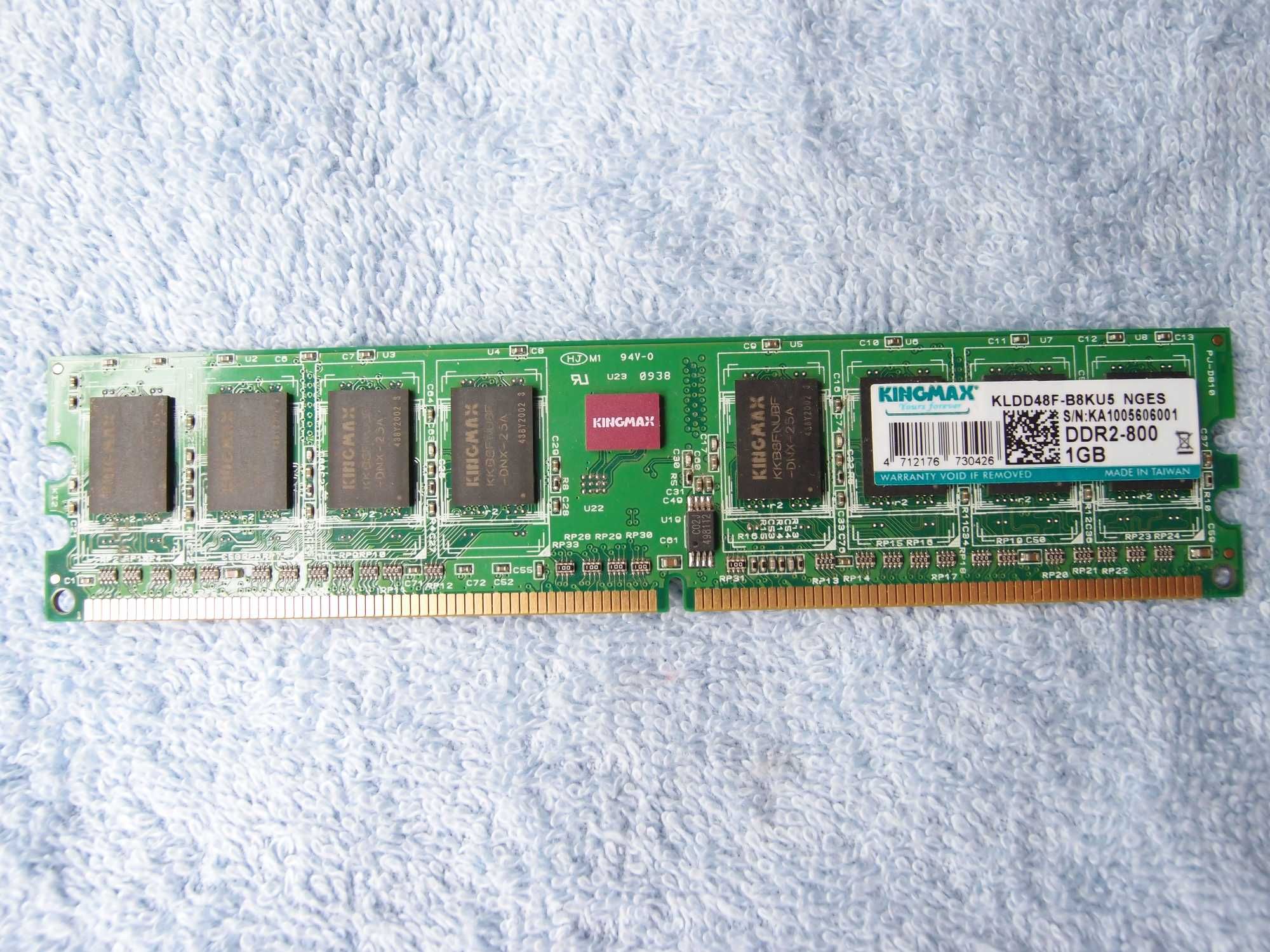Память DDR2 1GB 800MHZ KINGMAX, Aeneon 512MB, Intel Celeron D 331