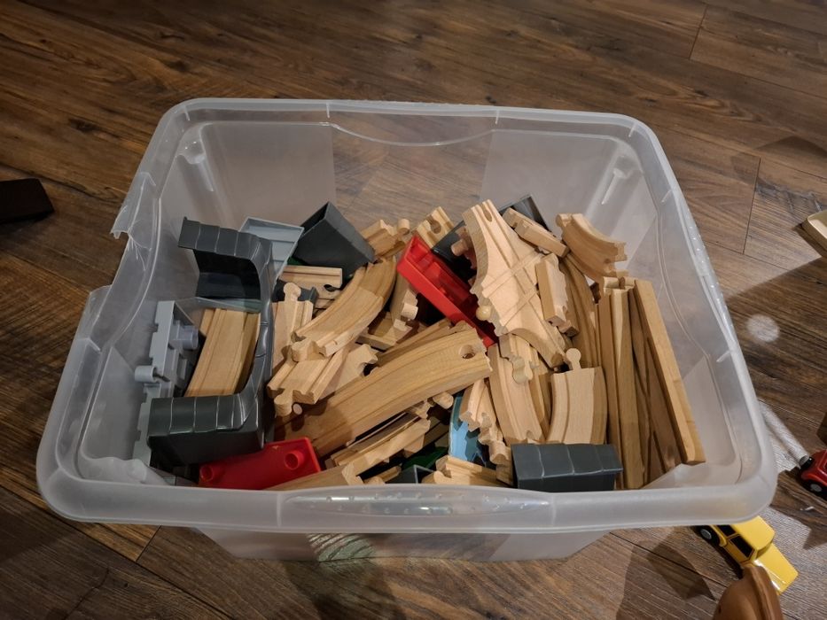 Tory i pociągi zestaw Ikea