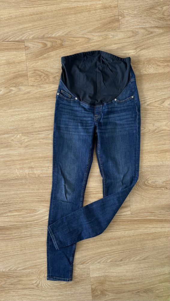 Spodnie ciążowe H&M r. 34 jeansy seria MAMA - nieużywane