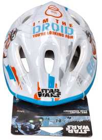 Bezpieczny kask rowerowy Star wars rozm.52-56 cm